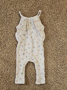 Jessica Simpson White Baby Girl Textured Jumper